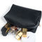 กระเป๋าใส่เครื่องสำอางค์ Saffiano PU Leather Travel สำหรับผู้หญิง