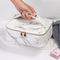 กระเป๋าเก็บเครื่องสำอาง PU สำหรับสุภาพสตรีที่เป็นมิตรกับสิ่งแวดล้อม